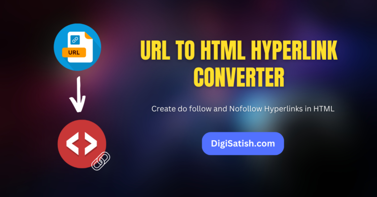 URL to HTML Hyperlink Converter – Free Online Tool