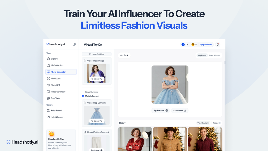 Headshotly AI Lifetime Deal: Create Professional AI Headshots Easily 2 fashion visuals from headshotly