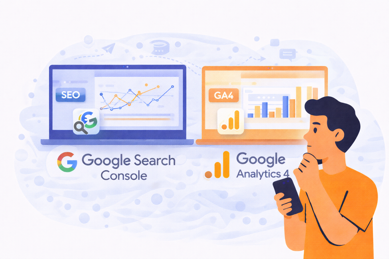 How to Start a Blog and Make Money in 2026 (Step‑by‑Step Guide for Beginners) 12 Google search console and Google Analytics 4