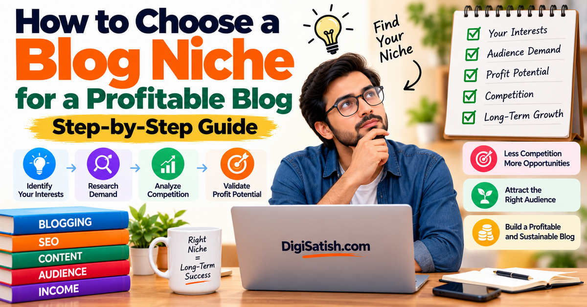 How to Choose a Blog Niche for a Profitable Blog
