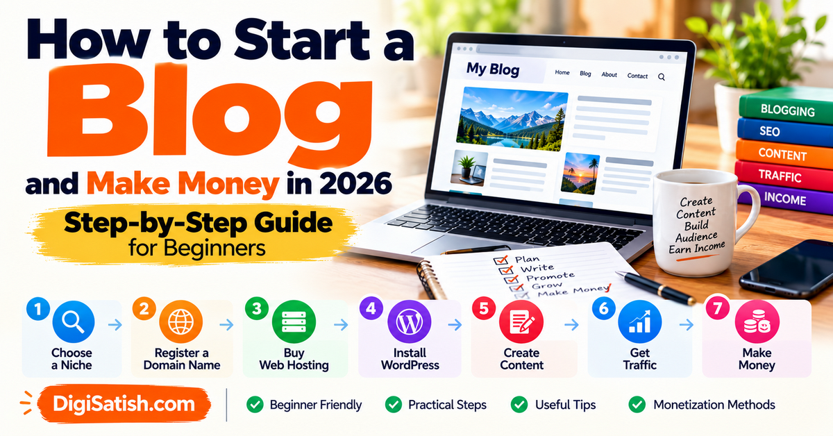 How to Start a Blog and Make Money