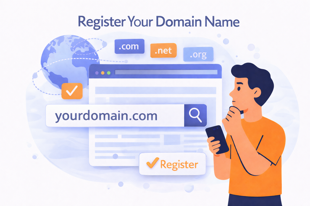 How to Start a Blog and Make Money in 2026 (Step‑by‑Step Guide for Beginners) 6 Register your domain name