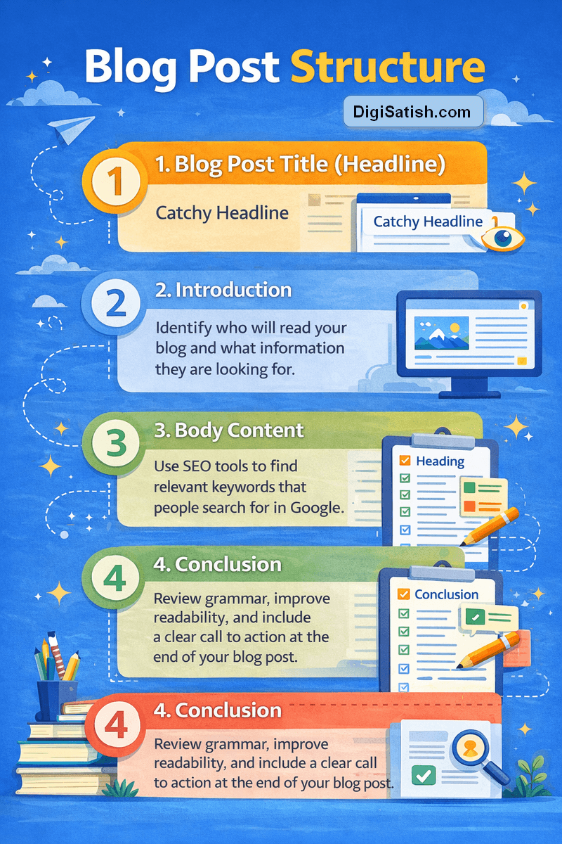 How to Write a Blog Post That Ranks on Google (Step-by-Step Guide) 7 Blog Post Structure Explained