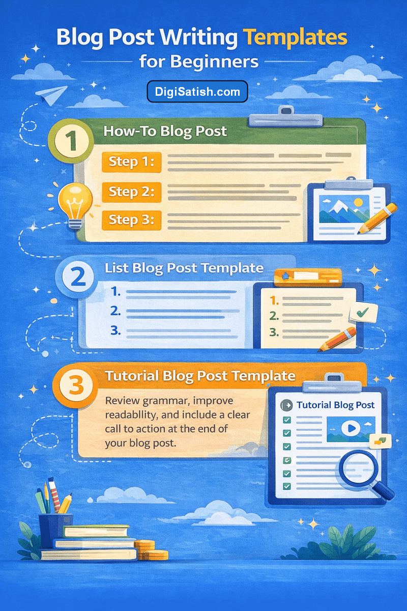 How to Write a Blog Post That Ranks on Google (Step-by-Step Guide) 8 blog post writing templates