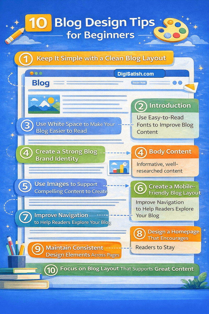 Blog Design Tips for Beginners: Step-by-Step Guide to Design Your Blog Successfully 5 blog design tips for beginners