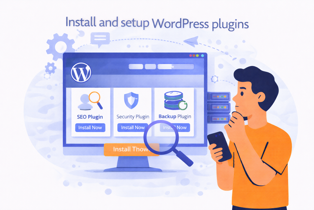 How to Start a Blog and Make Money in 2026 (Step‑by‑Step Guide for Beginners) 10 install and setup WordPress plugins