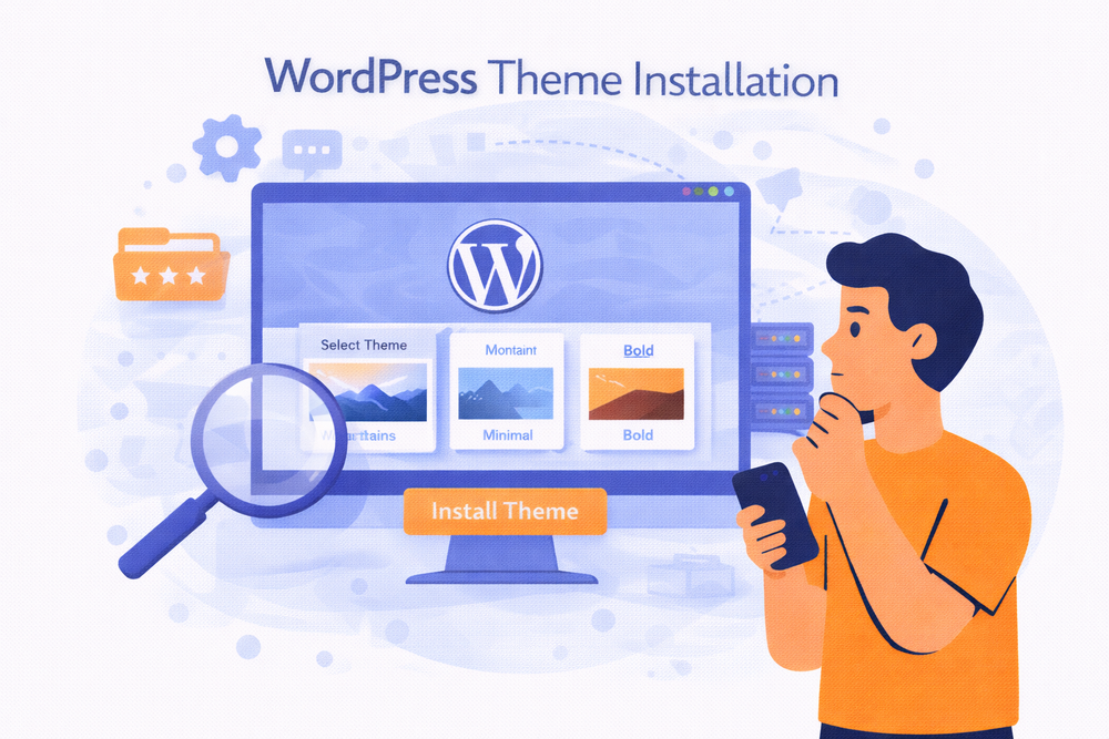 How to Start a Blog and Make Money in 2026 (Step‑by‑Step Guide for Beginners) 9 wordpress theme installation