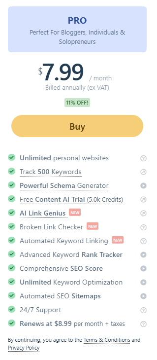 Rank Math Coupon Code & Discount 2026: Best Deals Available Now 3 Rank math Plugin - PRO Plan