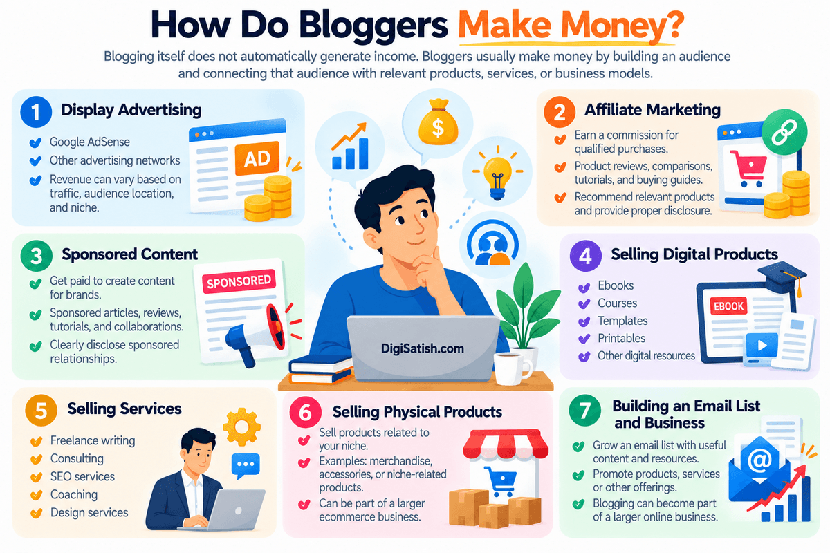 How do bloggers Make Money