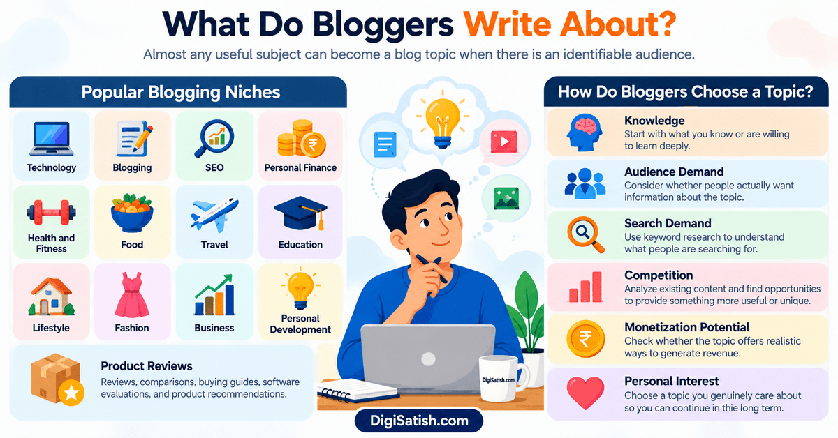 What Do Bloggers Write about
