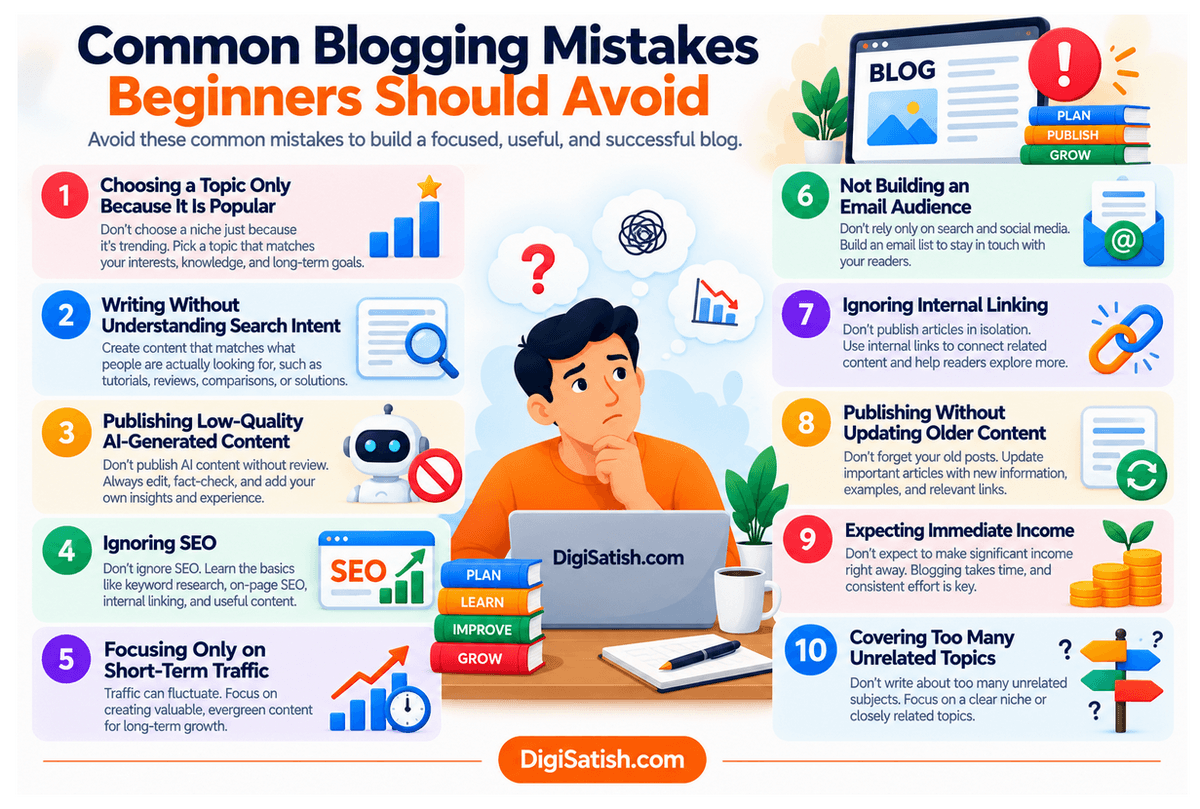 common Blogging Mistakes