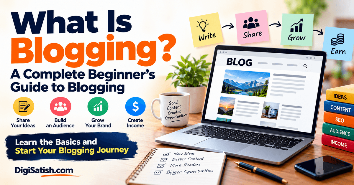 what is Blogging - complete Guide
